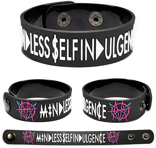 MINDLESS SELF INDULGENCE Rubber Bracelet Wristband Frankenstein Girls