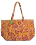 Vera Bradley Get Carried Away Tote in Bali Gold