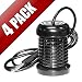 4 Pack of Stainless Steel Detox Foot Bath Arrays