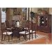 BEAUTIFUL DARK MOHAGONY SET OF 2 SIDE CUSHIONED CHAIRS