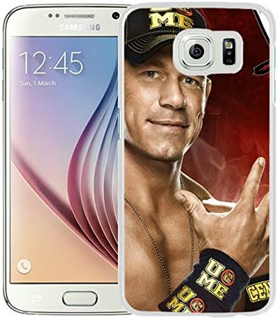 Samsung Galaxy S6 Cases Designed With WWE John Cena White Case for Samsung Galaxy S6