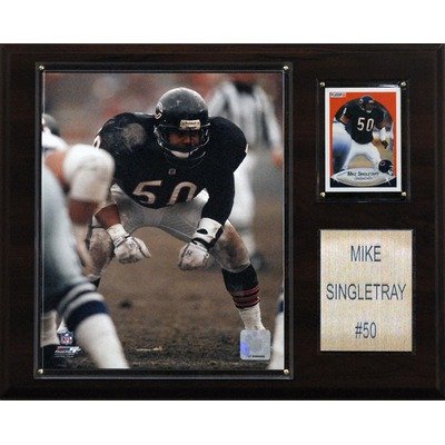 NFL Chicago Bears Mike Singletary Player Plaque