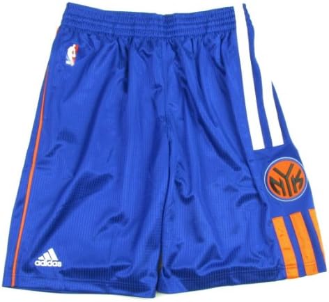 adidas New York Knicks Pre-Game Men's Blue Shorts (XX-Large)