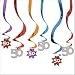The Party Continues 50th Birthday 24in Hanging Swirl Decoration 15ct