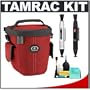 Tamrac 3325 Aero 25 Photo Zoom Pack (Red) + Accessory Kit for Canon Rebel XSi, XS, T1i, XTi, 40D, 50D, Nikon D40, D60, D5000, D90, D300, D700, Olympus Evolt E-30, E-450, E-520, E-620, and Sony Alpha A200, A300, A350, A700 Digital SLR Cameras