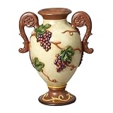 Kurt Adler Tuscany-Themed Cherub & Grapes Vase