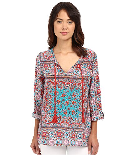 [トラーニ] Tolani レディース Virginia Long Sleeve Blouse トップス [並行輸入品]