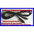 Universal AV Kabel Konsolen Antennenkabel / TV-Verbindungskabel (funktioniert mit: SNES Super Nintendo, Nintendo NES, Amiga, Commodore, Sega Mega Drive 1, Sega Master System 1 + 2, Atari)