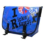 Rickey&Hickey(リッキー＆ヒッキー)エナメルロゴデザインメッセンジャーBAG 松田翔太