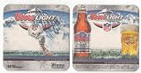 100 Pack of Coors Light NFL Coasters 2010
