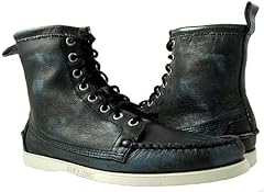 Sebago Men's Lighthouse Ankle Boot, Black/Blue, 11 D US 