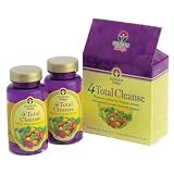 4 Total Cleanse KIT By Genesis Today – Dr. Duncan’s 2 Part Formula Natural Herbal Colon Liver Body Cleansing Detox Program ~ 120 Total Caps