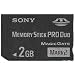 SONY メモリースティック Pro Duo MS-MT2G 2GB