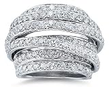 4.75CTW Diamond Leena in 14K White Gold
