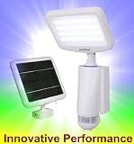 eLEDing Pure Digital Solar Powered Motion Activated LED Security Flood Lights