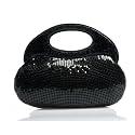 Evening Bags Black Sequin 2012 Hot Evening Clutch Handbag