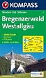 Bregenzerwald, Westallg�u: Wandern / Rad / Skitouren. Mit Panorama. GPS-geeignet. 1:50.000