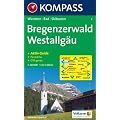 Bregenzerwald, Westallg�u: Wandern / Rad / Skitouren. Mit Panorama. GPS-geeignet. 1:50.000