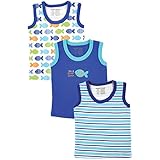 Luvable Friends Sleeveless Tee Tops, 3 Pack, Pink