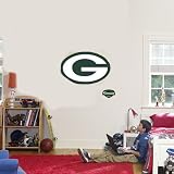 Green Bay Packers FATHEAD Official Team Logo NFL Wall Graphic 26