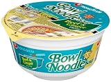 Nong Shim Bowl Noodle Soup, Beef & Ginger, 3.03-Ounce Bowls (Pack of 12)