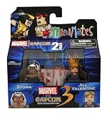 Marvel Vs Capcom 3 Minimates Series 2 Mini Figure 2Pack Storm Vs. Jill ValentineIMAGE