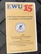 15 Jahre EWU - Schulung von Westernpferden