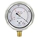Dwyer Stainless Steel Low Pressure Gage, SGX-D8122N, 0-15" w.c. (0-400 mm w.c.)