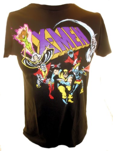  X-Men (Marvel Comics) Mens T Shirt - X-Men Classic Art work From the 16 bit Sega Genesis Game