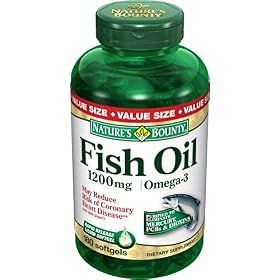 Click here to buy Nature's Bounty Fish Oil 1200 Mg., 180 Softgels by Nature's Bounty.