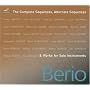 Berio: The Complete Sequenzas, Alternate Sequenzas & Works for Solo Instruments