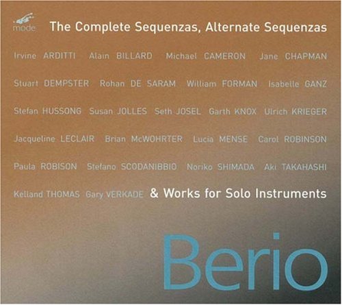 Berio: The Complete Sequenzas, Alternate Sequenzas & Works for Solo Instruments