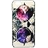 WYECLK Galaxy Hipster Cat Design Case Cat Wear GlasesCover for iPhone 6 4.7 Inch