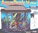Pet Supplies : AquaTank V Plus - 5 Gallon Seamless Acrylic Aquarium - With Lighted Hood, Filter, and More