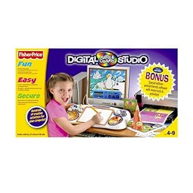 Fisher Price Digital Arts and Crafts Studio with Bonus Special Edition Animal Friends Software by 