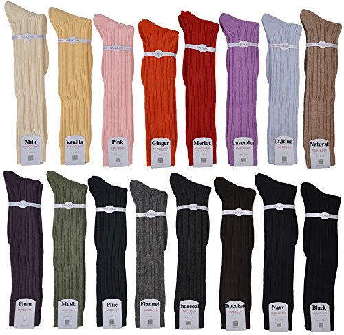 One Pair Marcoliani Women's Luxury Cashmere Knee High Socks from Italy