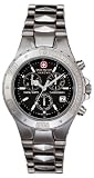 Swiss Military Hanowa Men's Peacemaker 316L Stainless Steel Black Dial Watch #06-5081-04-007