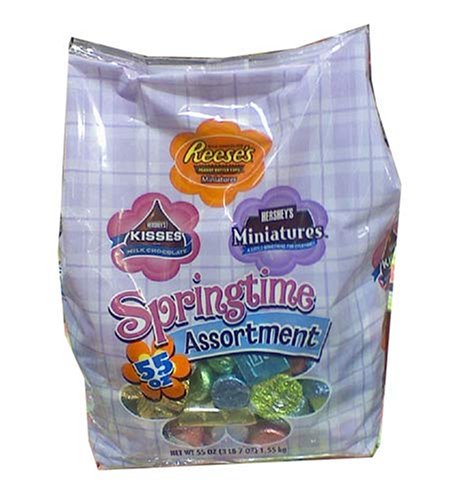 Springtime Easter Chocolate Candy Assortment 55 Ounce Bag