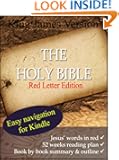 The Holy Bible - KJV Red Letter Edition (Annotated)