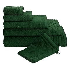 Frottana Elegance Duschtuch moosgr�n 67X140