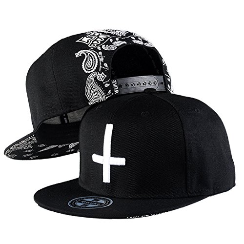 Wensltd baseball cap cross pattern unisex outdoor sport…