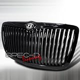 05-07 Chrysler 300 ABS Gun Metal Black Chrome Vertical Grille by Pro Street