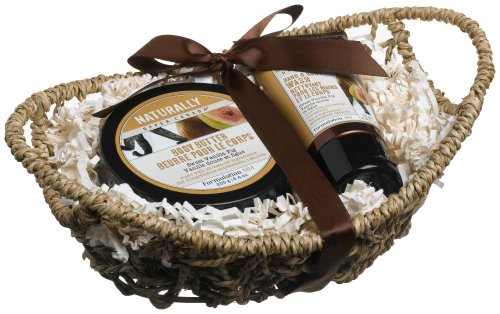 Upper Canada Soap & Candle Sweet Vanilla Fig Small Seagrass Boat Basket by Upper Canada Soap & Candle