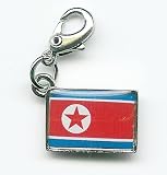 NATIONALFLAG 国旗柄ファスナーホルダー 朝鮮民主主義人民共和国 07186-4