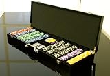 Pokerkoffer 500 Pokerchips, WOODEN BLACK EDITION