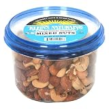 Kleins Naturals Mixed Nut (With Peanuts), Roasted, Unsalted, Shelled, (Pack of 6)