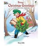 [(Vintage Christmas Greetings Coloring Book )] [Author: Marty Noble] [Oct-2011]