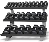 Hampton Fitness Three Tier Dura-Bell Rack