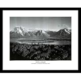 Ansel Adams (Mt. Moran) Framed Art Poster Print - 16 X 20 by Adam Hersh Posters