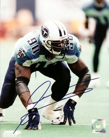 Jevon Kearse Autographed/Hand Signed Tennessee Titans 8x10 Photo